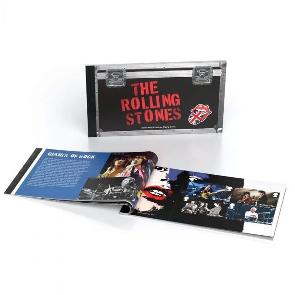 ROLLING STONES ローリングストーンズ (来日 35周年 記念 ) - Prestige Stamp Book / 貴重 / 切手・レター品 - PGS